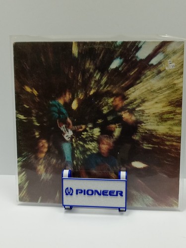 Vintage Pioneer Now Playing Record Display Stand - Upgraded Blue & Marble - Bild 2 von 5