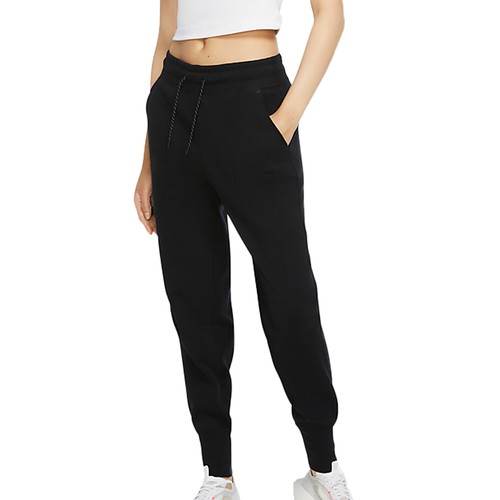 Nike Women's Tech Fleece Joggers Black/Black - Picture 2 of 3