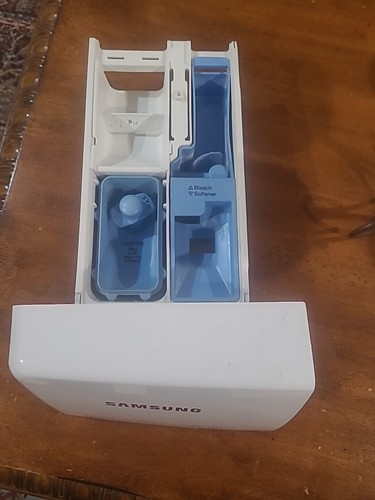SAMSUNG WASHER SOAP DISPENSER DRAWER PART # DC97-16620J DC97-14481E - Picture 4 of 15