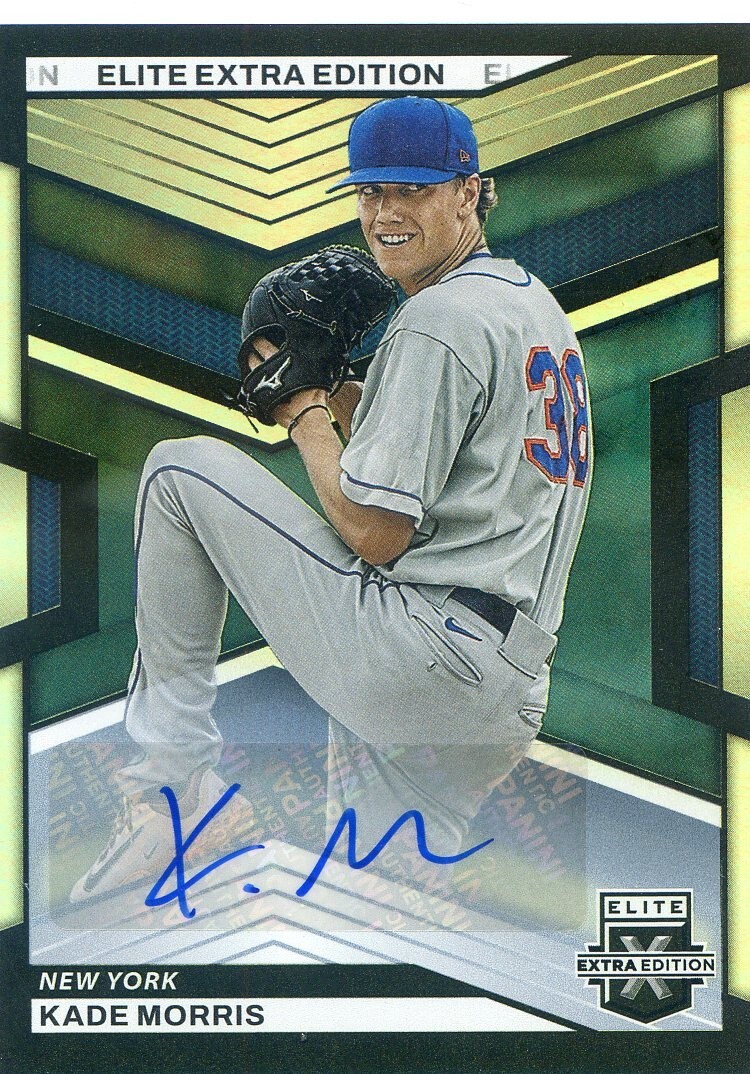 2023 Panini Elite Extra Edition KADE MORRIS RC Signatures Auto METS A'S