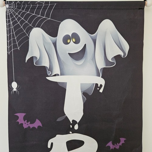 Set striscione porta Halloween 72"x13" dolcetto o scherzetto e streghe ottobre decorazione esterno - Foto 5 di 25