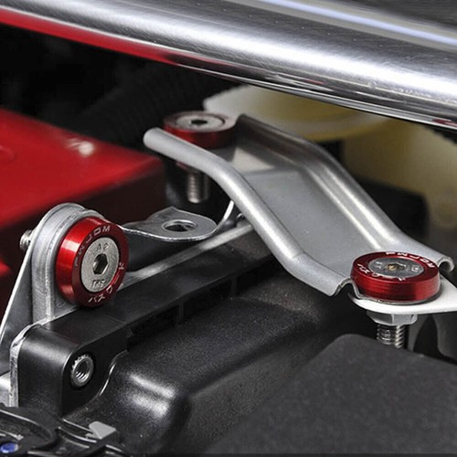 10/20/40/100PC JDM Billet Aluminum Fender Bumper Washer Bolt Engine Bay Dress Up - Picture 7 of 17