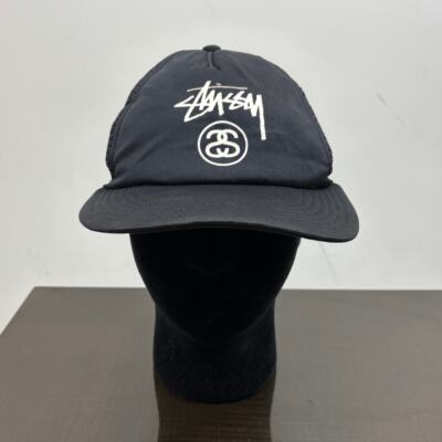 stussy キャップ Mid-Depth Big Stock Snapback – Navy Eclipse | Headwear | Stüssy