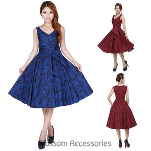 Rk107 Rockabilly Evening Retro Bridesmaid Dress Pin Up Vintage 50s Image Is Loading Rk107 Rockabilly Evening Retro Bridesmaid Dress Pin Up