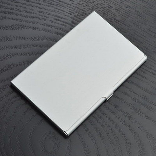 Stainless Steel Business ID Credit Card Wallet Holder Metal Pocket Case Box AU - Picture 8 of 12