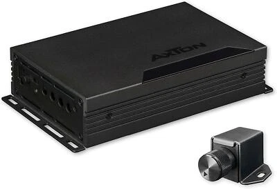 AXTON A101 Digital Mono 1 Kanal Verstärker mit Bass Fernbedienung 600 Watt   - Bild 1 von 4