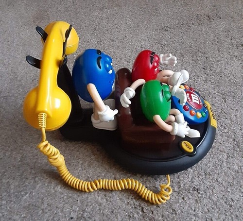 M&M's Animated Telephone Landline Collectible vtg Phone - Picture 2 of 4