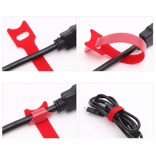 Double sided Strapping Reusable cable ties 12mm wide,Self-adhesive Cable Tidy - Picture 5 of 12