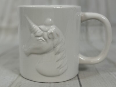 Core Home 3D Unicorn Coffee Mug White