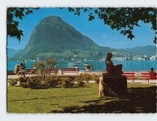 Postcard Parco Civico Monte San Salvatore Lugano Ticino Switzerland