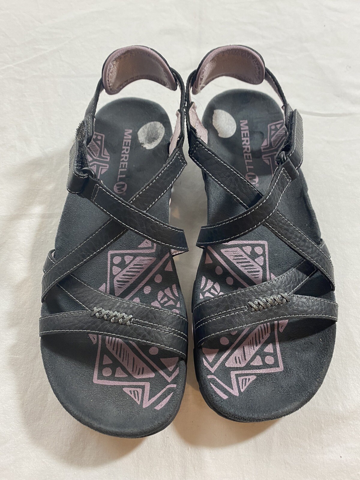 merrell sandspur rose leather sandals