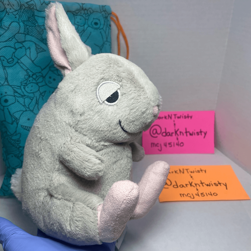 1 OWNER! AUTH DIGITAL REC RETIRED BNWT Jellycat Cuddlebud Bernard Bunny SHIPS WW - Picture 5 of 16