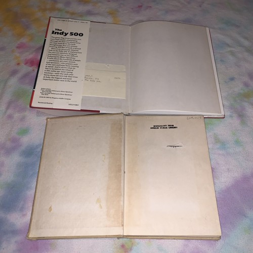 2 The Indy Indianapolis 500 Books Jim Murphy Brock W. Yates - Picture 9 of 10