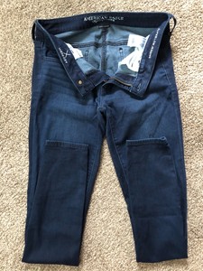 american eagle super low jegging