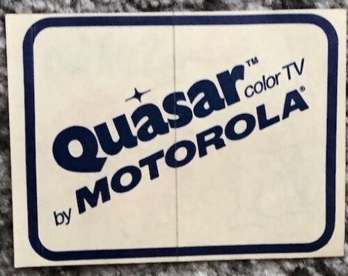 White Sox Baseball Aufkleber Sticker für Quasar Motorola Vintage Original 70er MLB - Bild 2 von 4