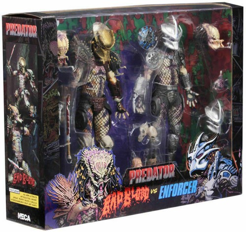 NECA Ultimate Bad Blood & Enforcer 20cm Action Figure Predator - 2 Pack
