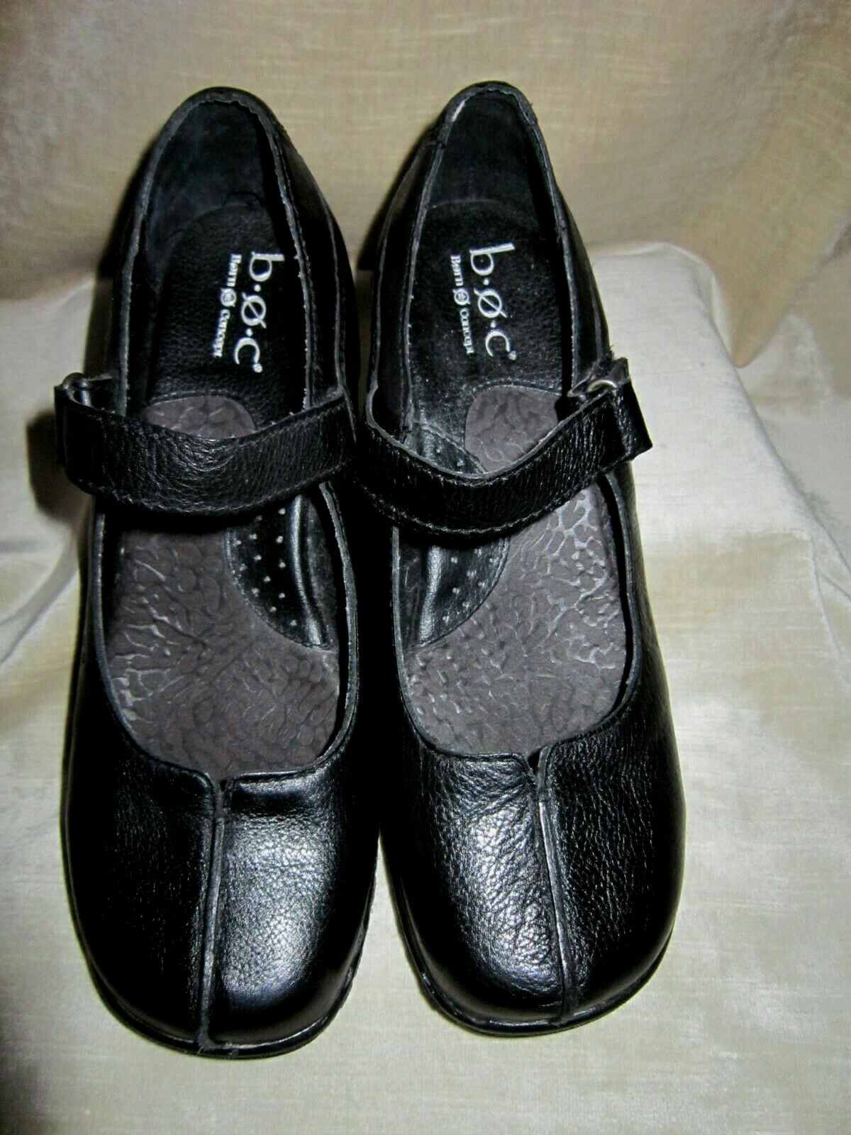 Born Concept BOC Black Leather 2 1/2