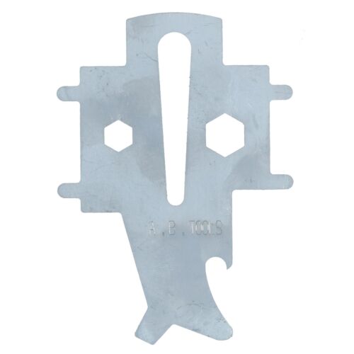 Deckfüllplatte Fesselschlüssel Multitool für Bootskraftstoff Abwasser Universal - Bild 2 von 5