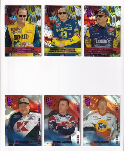 2001 VIP EXPLOSIVE LAZER NUMBERED PARALLEL #LX13 Michael Waltrip #xxx/420-1 CARD - Picture 5 of 5