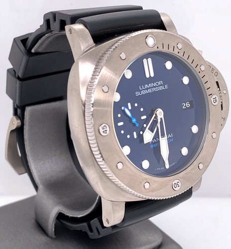 Panerai SUBMERSIBLE BMG-TECH™ Blue Dial - 47MM - PAM 692- PAM00692 - Brand New ! - Picture 2 of 9