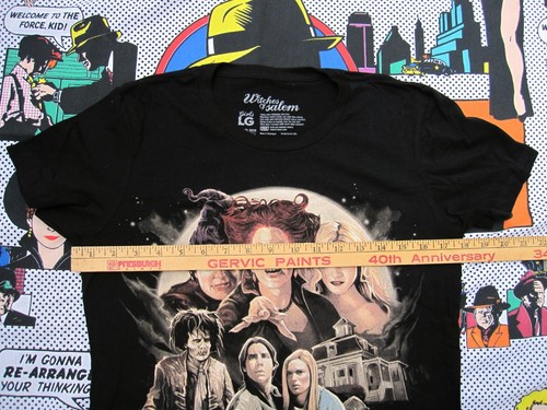 SELTEN Hokuspokus Fright Rags Witches of Salem Damen GROSSES Shirt Halloween T-Shirt - Bild 4 von 6