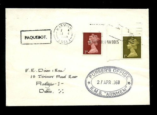 SHIPS PAQUEBOT NAVAL POSTMARKS + COVERS - Picture 13 of 34