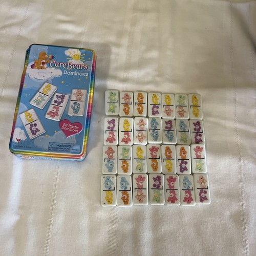 Vintage 2003 Care Bears Dominosteine Spiel in Sammlerdose (Komplettsatz) - Bild 2 von 7