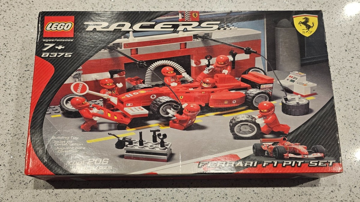 LEGO Racers: Ferrari F1 Pit Set (8375) Compra online en