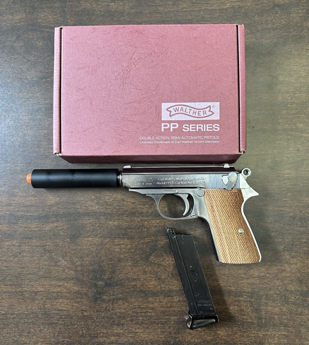 Maruzen Walther PPK/S with Suppressor - NOT WORKING - READ DESCRIPTION - Picture 2 of 15