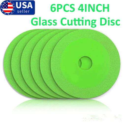 1/6x 4inch Glass Ceramic Cutting Grinding Disc Saw Blade Wheel for Angle Grinder - Picture 9 of 27