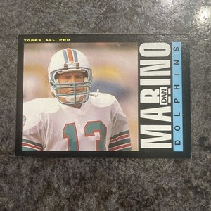 1985 Topps #314 Dan Marino AP UER