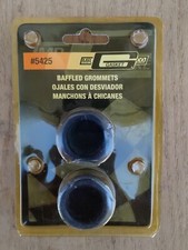 Mr. Gasket 5425 Baffled Breather Grommets 1.22 in. OD 1 in. ID Rubber Black