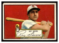 1952 Topps BASEBALL #64a Roy Sievers (Red Back) 52T2-02