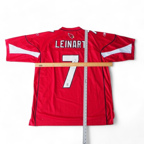 Reebok Matt Leinart #7 Arizona Cardinals Autograph Signed Football Jersey XL - Picture 5 of 10