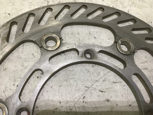 2000 00 KAWASAKI KX 250 KX250 KX125 KX 125 FRONT BRAKE ROTOR DISC BRAKES - Picture 2 of 2