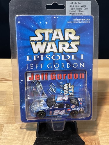 1999 Jeff Gordon #24 Star Wars Episode 1 Monte Carlo Limited Edition NASCAR Car - Picture 4 of 12