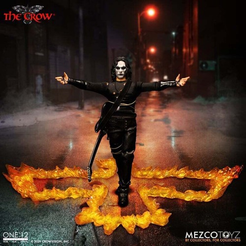 Figura de acción Mezco One: 12 Collective The Crow Eric Draven MEZCO TOYZ - Imagen 14 de 14