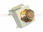 Vanco Coaxial F Networking Cable Plugs, Jacks & Wall Plates