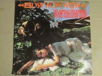 BOW WOW WOW SEE JUNGLE! GO JOIN YOUR GANG YEAH LP '81 RCA