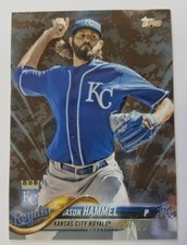 2018 TOPPS SERIES 2 #385 JASON HAMMEL DESERT CAMO PARALLEL INSERT #D 11/25 SP