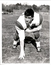 LG968 1965 Original Photo STEVE CHEW MASCONMET CHIEFTANS FOOTBALL TOUCHDOWN KING