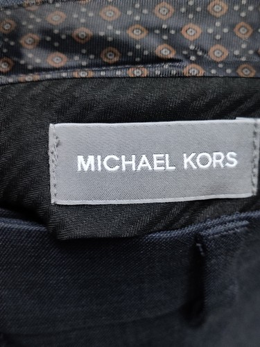 Michael Kors Men's Classic Fit Straight Navy Blue Dress Pants Size 33x32 - Bild 10 von 10