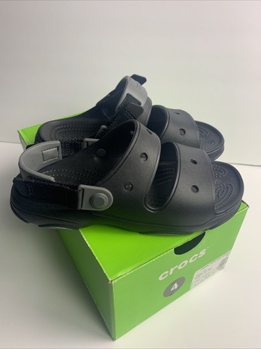 Crocs Classic All Terrain Sandals Unisex Kids Size J4 Black