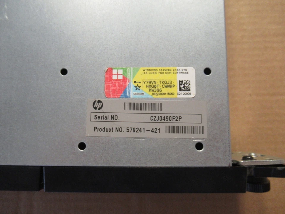 HP Proliant DL360 G7 2 x Xeon Quad Core E5630 48GB Ram 2.53GHz 1U rack server - Image 3 of 4