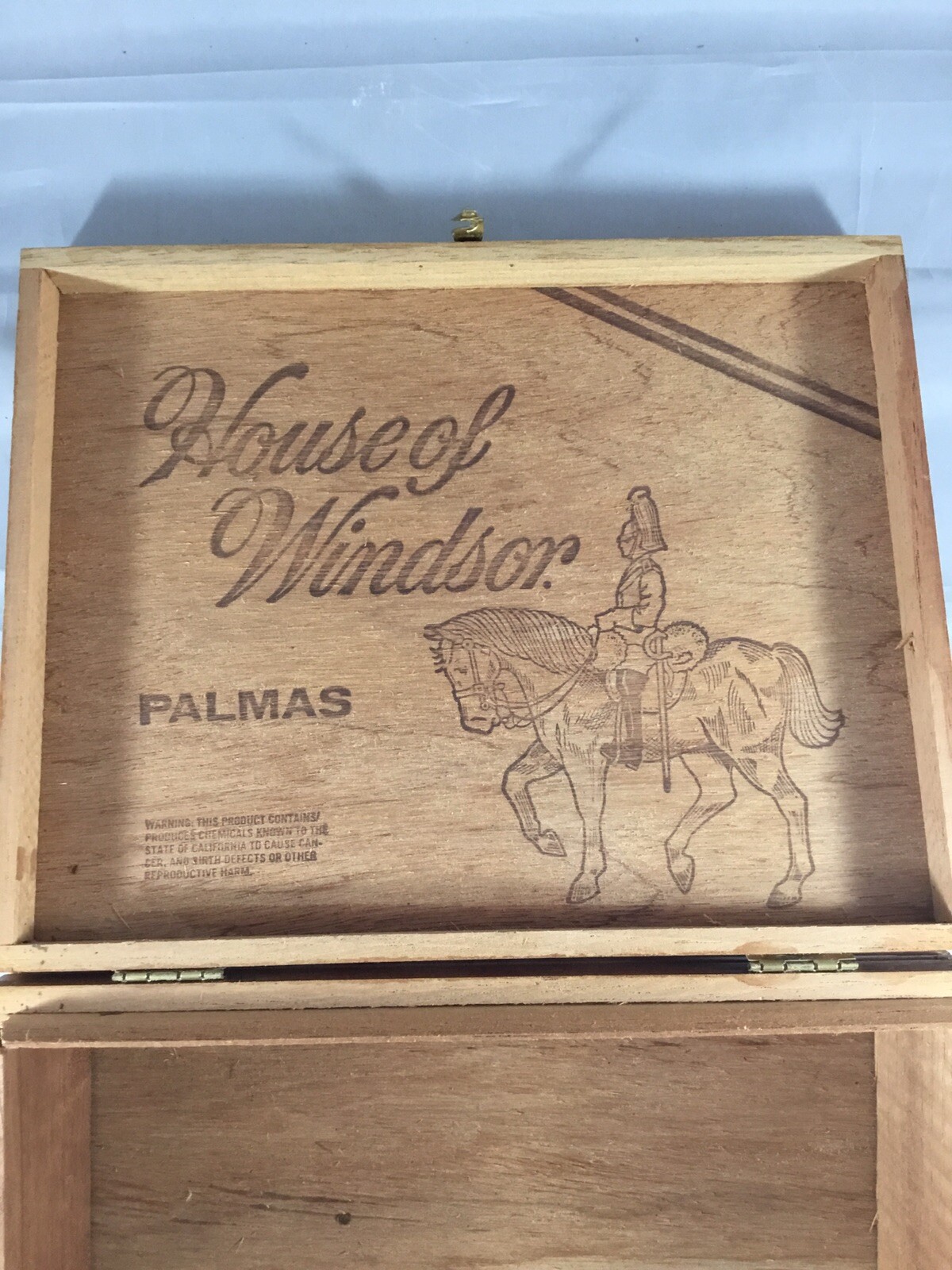 House of Windsor Palmas Eagle Wooden Cigar Box eBay