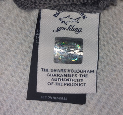 Paul and Shark Bretagne Crew neck Sweater Silver Grey 100% genuine - Picture 4 of 10