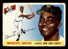 1955 Topps Baseball #100 Monte Irvin PR *i1