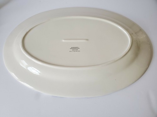 HTF Pottery Barn Butterfly Dragonfly BIRD~ Serving PLATTER FAUNA 18" Excellent! - Picture 7 of 8