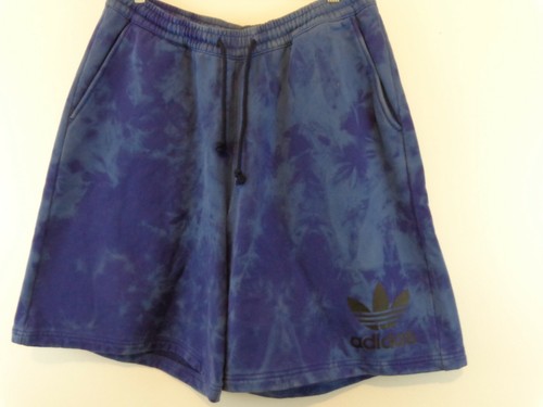 Adidas Men Tie Dye Athletic Shorts Sz Large Blue New With Tags - Picture 4 of 10