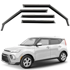 Sun Rain Visors Wind Rain Guards for 2020-2025 Kia Soul